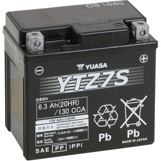 Batteria Yuasa YTZ7S originale Yamaha 5TJ821000100 Misure 113 x 70 x 105 mm