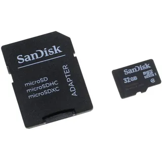 Speicherkarte SanDisk microSD 32GB f. Sony ST27 / ST27i