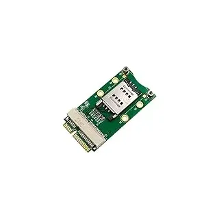 LeHang Mini-PCI-E-Adapter mit SIM-Kartensteckplatz für 3G / 4G, WWAN LTE, GPS-Karte Mit Clamshell-SIM-Kartenhalter