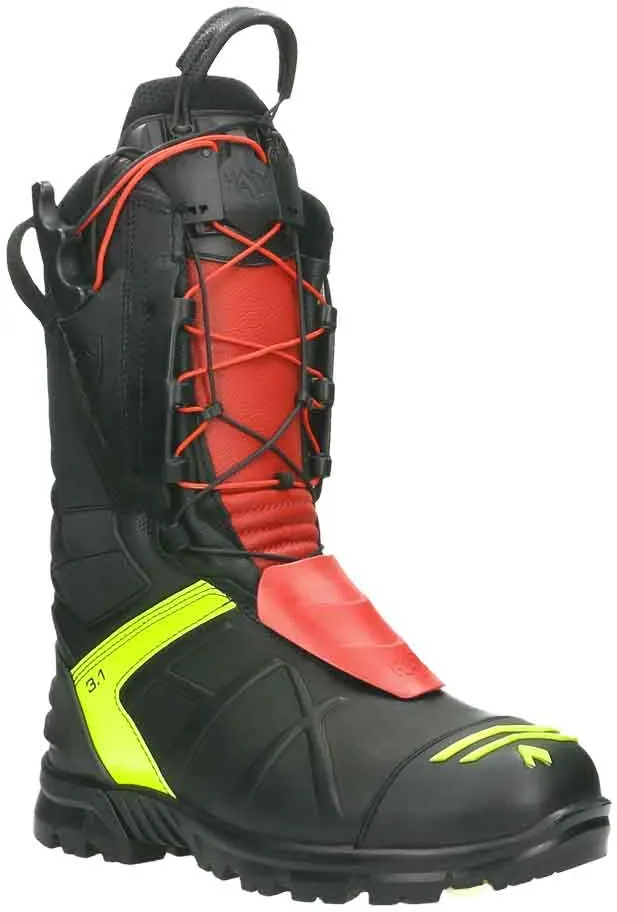 HAIX Fire Hero 3.1 - UK 5.0 / EU 38 - gelbrotschwarz