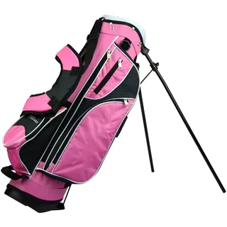 CHENG BAG Golftasche, Im Freien Regendicht Hohe Kapazität rutschfest Gummibasis 4 Unabhängige Buchsen für Unisex Kinder Anfänger (Farbe : Rosa, größe : 76 * 22 * 28cm)
