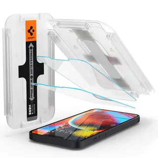 SPIGEN EZ FIT Gehärtetes Glas Displayschutzfolie Mit Montagerahmen Apple iPhone 13 Mini 2-pack