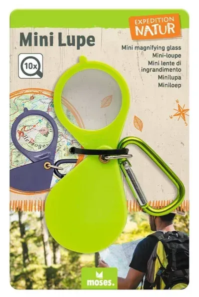 Moses Expedition Natur Mini Lupe 10-fach, sortiert