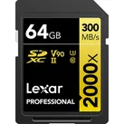 Lexar Professional SDXC 2000x GOLD 64GB 260 MB/s