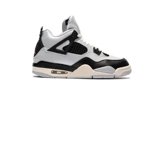 Air Jordan 4 RETRO (GS) - Grau/Schwarz - 6Y