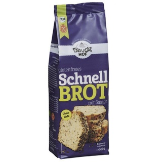Bauckhof Schnellbrot mit Saaten glutenfrei bio