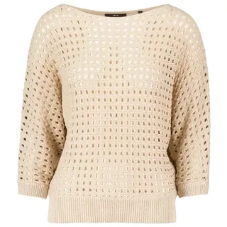 Zero Pullover mit Lochmuster in French Oak | Gr.: 40