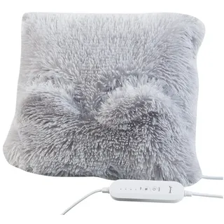 [en.casa] Elektrisches Heizkissen Capurso 100W 40x40cm Grau [en.casa]