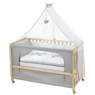 natur inkl. Komplettset jumbo twins grau