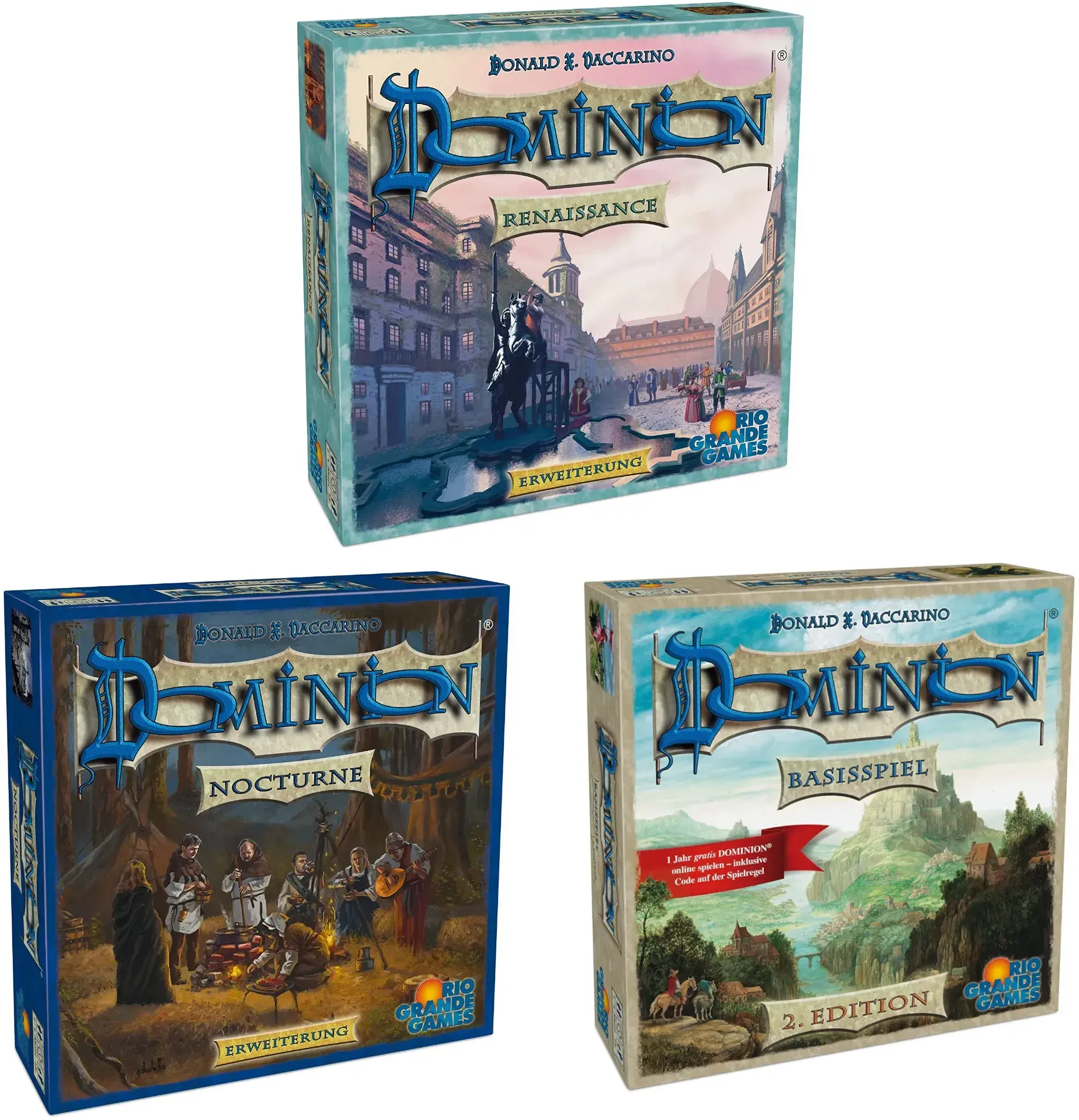 Sparangebot: Dominion Bundle - Basisspiel + 2 Erweiterungen