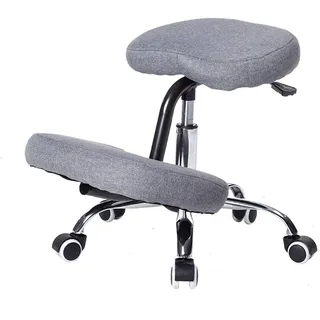 ZHAOSHUNLI Kniestuhl Ergonomischer Kniestuhl Computer Stuhl Bürostuhl korrekte Lage Rolle höhenverstellbar 360 ° Rotation