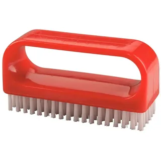 Haug Bürsten Haug Nagelbürste mit Bügel, Nylon, rot