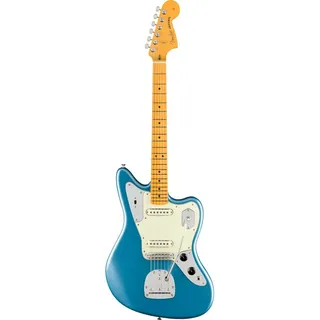 Fender American Pro Classic Jaguar MN FLPB - E-Gitarre