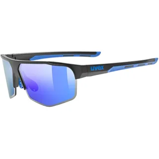Uvex Axos Set One Size Black Matt/Mirror Blue