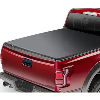 VEVOR Ladeflächenabdeckung, aufrollbare Ladeflächenabdeckung, kompatibel mit 2019-2024 Chevy Silverado GMC Sierra 1500 (nicht passend für 19-24 Classic) Ladefläche, für 17,7 x 16,2 m große Ladefläche