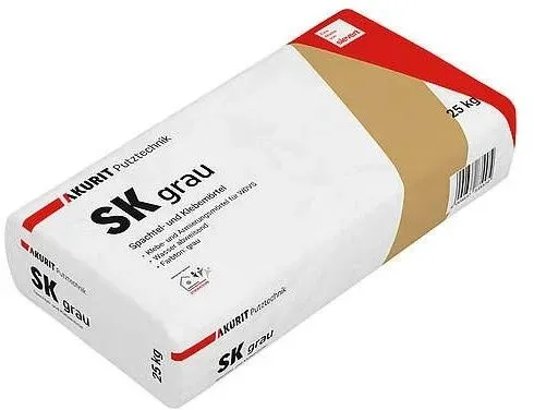 AKURIT SK grau Spachtel- und Klebemörtel - 25 kg Sack