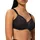 Damen Minimizer-BH W01 mit Bügel ohne Polsterung Verstellbare Träger 90H Schwarz
