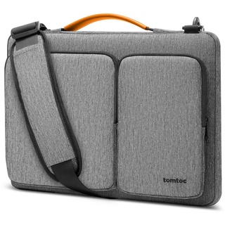 tomtoc 360° Tasche Hülle für 15-Zoll MacBook Air 2025-2023 M4/A3241 M3/A3114 M2/A2941, 15 Zoll Microsoft Neu Surface Laptop 7th Edition (Copilot+ PC)/6/5/4/3, Wasserabweisend Laptoptasche Laptophülle