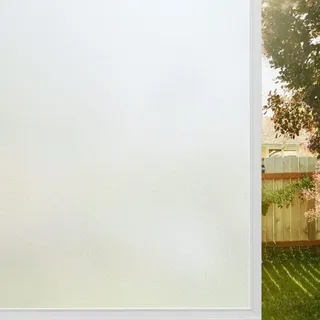 Sichtschutz-Fensterfolie, Verdunkelungs-Fensterfolie, elektrostatische Fensterfolie, 44,5 x 200 cm, gute Privatsphäre, undurchsichtige,
