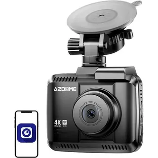 Azdome GS63HPro Bluetooth, Akku, Eingebautes Mikrofon, GPS-Empfänger), Dashcam