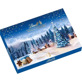 weihnachten-schokolade Lindt Weihnachts Zauber Pralinen festliche Auswahl Packung 130g