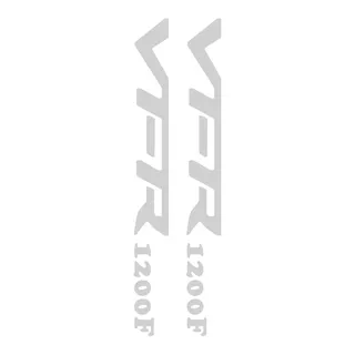 Motorrad Aufkleber VFR1200F Zubehör Wasserdichter Aufkleber Für Honda VFR 1200F 1200 F 2010 2011 2012 2013 2014 2015 2016 Aufkleber Schmücken (Color : Silver)