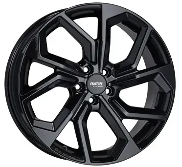 Platin P97 Black Glossy 6.5x16 ET 46 5/112 Alufelge Schwarz