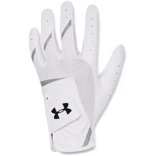 Under Armour Iso-Chill Golfhandschuh Jungen 100 white/metallic silver/black L links