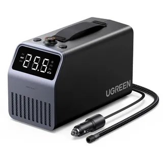 UGREEN Ugreen, 150 PSI 12V Elektrische Autoreifenpumpe mit Digitalanzeige - Grau