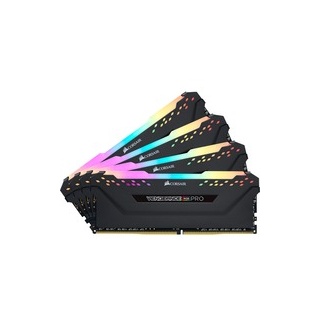 schwarz DIMM Kit 32GB, DDR4-3600, CL18-19-19-39 (CMW32GX4M4C3600C18)