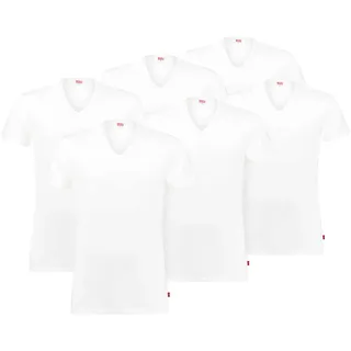 Levi's Herren T-Shirt 6er Pack