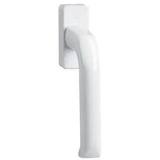 HOPPE DK-Fenstergriff London 013/U34 mit eckiger Rosette VK7x32,F9016 beschichtet