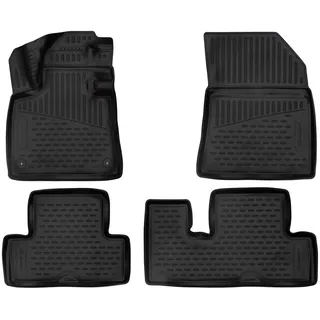 Element Gummimatten Passgenaue Fußmatte Citroen C4 Grand Spacetourer 2018-4tlg