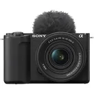 Sony Alpha ZV-E10 II Kit (16 - 50 mm, 26 Mpx, APS-C / DX), Kamera, Schwarz
