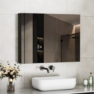 Boromal 50 x 70 cm schwarz mit Beleuchtung