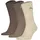 Sportsocken im 3er-Pack Beige Melange 43-46