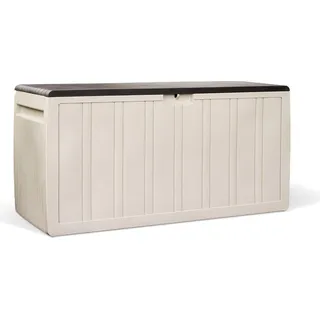 Kreher Auflagenbox 270 Liter 1-tlg. Braun/Beige