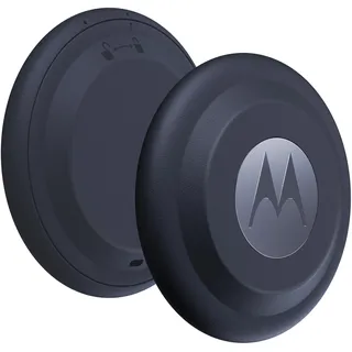 Motorola Moto Tag – Smart Tracker, 1er Pack (Android 9+ kompatibel, Bluetooth 5.4, IP67 Wasserschutz, USB-C, Ultrabreitband, Finder für Schlüssel, Gepäck UVM), Starlight Blue