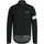 Regenjacke Herren Black/White L