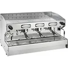 GastroHero Espressomaschine MILANO 3 GR  Automatik I Siebträgermaschine mit Pre-Infusion, Edelstahl-Gehäuse, Wasserzufuhr I Made in Italy