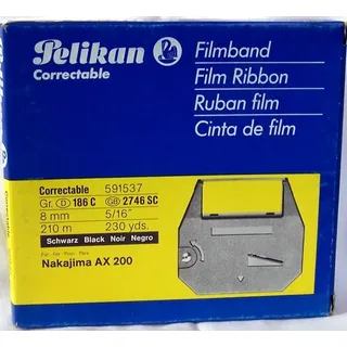 PELIKAN 591537 Filmband schwarz Größe 186C (Correctable)