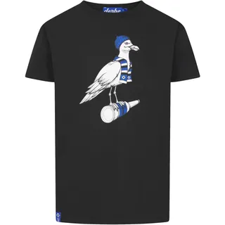 derbe x HSV Möwe T-Shirt Schwarz HSV Fanartikel S | Hamburg | Fußball | Official | Fan - S