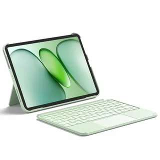 Inateck Hülle mit Tastatur,Ultraleichte Tastatur für iPad 10/11 Generation A16 2025 11 Zoll,iPad Air 11" M3/M2 (2025/2024),Air 5/4,Pro 11 4/3/2/1,Abnehmbar, mit Touchpad, QWERTZ, AceTouch KB04122