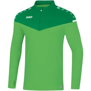 Jako Champ 2.0 Ziptop Sweatshirt soft green/sportgrün M
