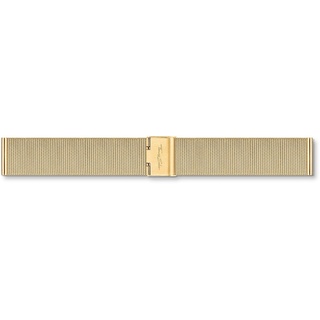 Thomas Sabo Uhrenarmband Edelstahl Gold mit Schiebeverschluss, ZWA0301-225-39-20 mm