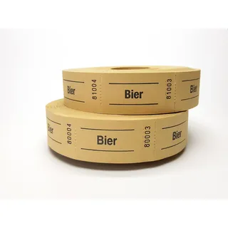 WOLF & APPENZELLER Gutscheinrolle Bier gelb