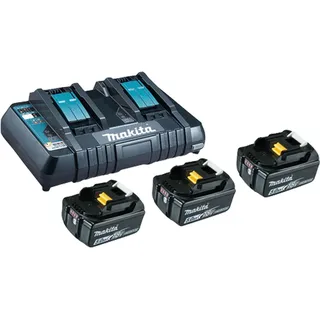 3 x 5,0 Ah + DC18RD Ladegerät 198458-6