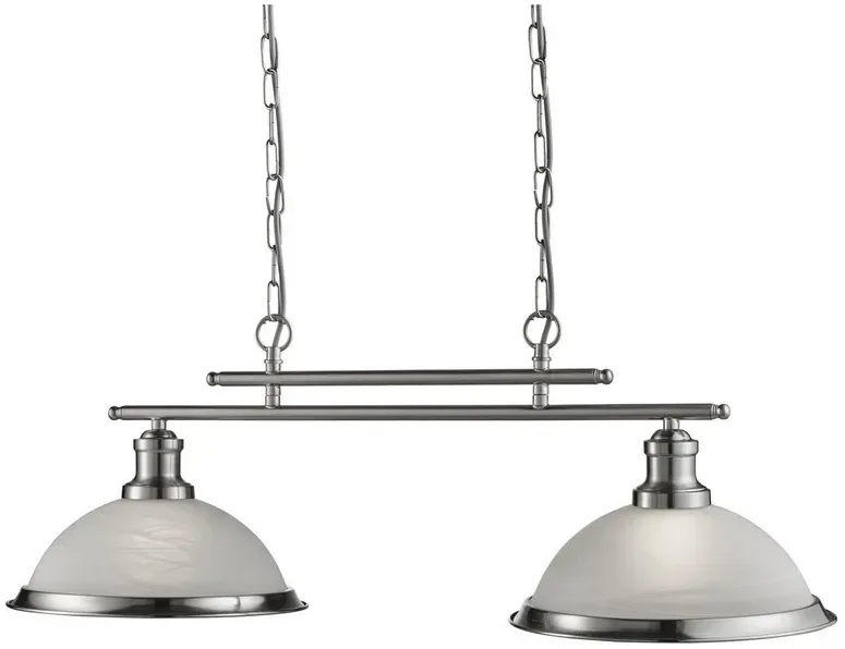 Searchlight 2682-2SS BISTRO Hängelampe 2xE27