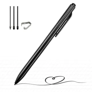 ProSketch Digitaler Stift passend für Remarkable 2 / Scribe/Supernote mit Radiergummi, Bleistiftclip + NeverReplace feine Titanspitzen, Neigungszug und 4096 Druckstufe, EMR-Stift-Ersatz, stärken Sie