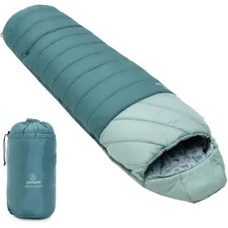 Justcamp Kinderschlafsack Melvin Junior - mitwachsender Schlafsack Kinder ab 3 Jahren